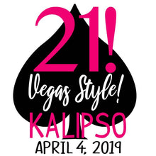 Load image into Gallery viewer, Birthday Party Bag. Vegas 21st Birthday Party Oh Shit Kits! 21st Birthday Hangover Kit. Birthday Favor Bags, Vegas Birthday Party Swag Bag.
