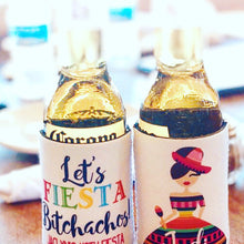 Load image into Gallery viewer, Fiesta Party Huggers. Fiesta Vacation or Girls Weekend. Mexican Fiesta Party Favors. Fiesta Birthday Party Favors! Bachelorette Fiesta!