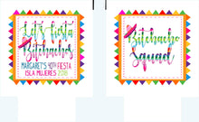 Load image into Gallery viewer, Fiesta Party Huggers. Fiesta Bachelorette Coolies. Mexican Fiesta Party Favors. Fiesta Wedding Shower Favors! Bachelorette Down to Fiesta!
