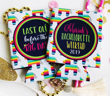 Load image into Gallery viewer, Last Olé Party Huggers. Fiesta Vacation or Girls Weekend. Fiesta Party Favors. Fiesta Birthday Favors! Bachelorette Fiesta!