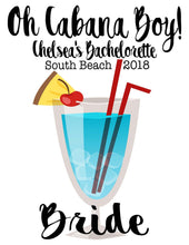 Load image into Gallery viewer, Tropical Drink Beach Tote Bag