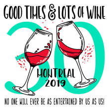 Load image into Gallery viewer, Wine Party Hangover Bags. Wine Bachelorette or Birthday Party Oh Shit Kits! Mini Wine favor bag. Custom WIne Birthday favor bags!