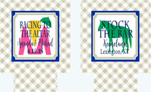 Load image into Gallery viewer, Derby Party Huggers. Derby Bachelorette or Birthday Party Can Coolers.Custom Derby Party Favors. Personalized Horse Coolies! Horse Racing!