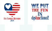 Load image into Gallery viewer, USA Stars and Stripes Party Huggers. USA Birthday Coolies! Flag Wedding Favors. 'Merica Birthday Favors. Flag Party Huggers.