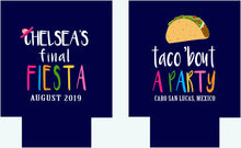 Load image into Gallery viewer, Fiesta Party Huggers. Fiesta Vacation or Girls Weekend. Mexican Fiesta Party Favors. Fiesta Birthday Party Favors! Bachelorette Fiesta!