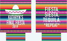 Load image into Gallery viewer, Fiesta White Sombrero Party Huggers. Fiesta Vacation Favors. Mexican Wedding Fiesta Party Favors. Fiesta Bachelorette/Birthday Party Favors