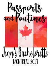 Load image into Gallery viewer, Canada Personalized Tote Bag