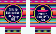 Load image into Gallery viewer, Fiesta Party Huggers. Fiesta Wedding or Wedding Shower Favors.Fiesta Party Favors. Fiesta Birthday Party Favors! Bachelorette Fiesta!