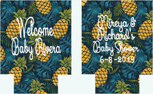Load image into Gallery viewer, Pineapple Party Huggers. Tropical Bachelorette or Birthday Favors.Custom Pineapple Huggers. Charleston, Miami, Cabo, Hawaii! Girls Weekend!