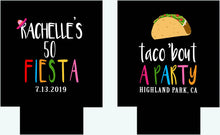 Load image into Gallery viewer, Fiesta Party Huggers. Fiesta Vacation or Girls Weekend. Mexican Fiesta Party Favors. Fiesta Birthday Party Favors! Bachelorette Fiesta!