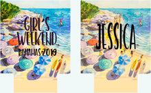 Load image into Gallery viewer, Beach Day Party Huggers. Tropical Birthday or Bachelorette. Cabo,Hawaii,Florida Bachelorette or Birthday Favors. Girls Weekend too!