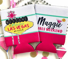Load image into Gallery viewer, Vegas Party Huggers. Vegas Girls weekend Huggers. Vegas Wedding Favors. Vegas Bachelorette or Birthday Party Favors. Vegas Before Vows!