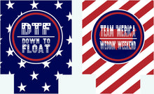 Load image into Gallery viewer, Float trip Personalized Huggers. Lake or River Party Favors. Float Trip Favors! Bachelor or Bachelorette Tubing Party Favors!