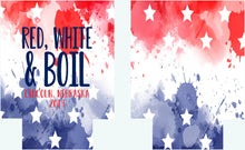 Load image into Gallery viewer, USA Party Huggers. Red White and Blue Party Favors! USA Bachelor Party Gifts. America Birthday Party Favors. Bachelorette Weekend Huggers.