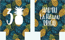 Load image into Gallery viewer, Pineapple Party Huggers. Tropical Bachelorette or Birthday Favors.Custom Pineapple Huggers. Charleston, Miami, Cabo, Hawaii! Girls Weekend!