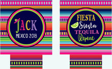 Load image into Gallery viewer, Fiesta Party Huggers. Fiesta Vacation or Girls Weekend. Birthday Fiesta Party Favors. Fiesta Birthday Party Favors!Cabo Bachelorette Fiesta!