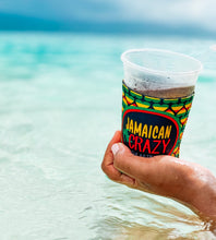 Load image into Gallery viewer, Jamaica Party Huggers. Jamaican Vacation Huggers. Jamaica Wedding Favors. Reggae Bachelorette or Birthday Party Favors. Personalized Hugger