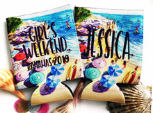 Load image into Gallery viewer, Beach Day Party Huggers. Tropical Birthday or Bachelorette. Cabo,Hawaii,Florida Bachelorette or Birthday Favors. Girls Weekend too!