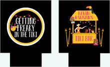 Load image into Gallery viewer, Tiki Bar Huggers. Tropical Bachelorette or Birthday Luau Favors. Personalized Tiki Bar Party Huggers. Luau Wedding Shower Huggers! Tiki Bar