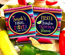 Load image into Gallery viewer, Fiesta Party Huggers. Fiesta Vacation or Girls Weekend. Birthday Fiesta Party Favors. Fiesta Birthday Party Favors!Cabo Bachelorette Fiesta!