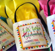 Load image into Gallery viewer, Fiesta Party Huggers. Fiesta Vacation or Girls Weekend. Birthday Fiesta Party Favors. Fiesta Birthday Party Favors!Cabo Bachelorette Fiesta!