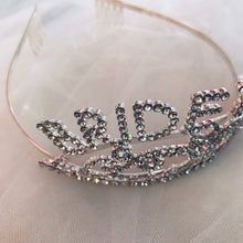 Load image into Gallery viewer, Bride to Be Tiara