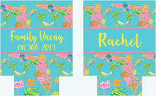 Load image into Gallery viewer, Florida Huggers. Bachelorette/ Birthday Party Can coolies. Monogrammed Florida Party Favors. Personalized Florida Huggies!