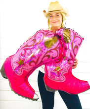 Load image into Gallery viewer, Pink Boots Balloon