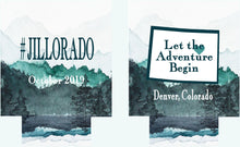 Load image into Gallery viewer, Mountain Party Can Huggers. Colorado Wedding Favors. Asheville Bachelorette Favors. Colorado Bachelorette Party Huggers! Mountain Wedding