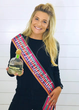 Load image into Gallery viewer, Fiesta 4" Bridal Sash. Final Fiesta. Nacho Average Bride Sash.Bride to be Sash. Fiesta Bridal Shower Sash. Quinceanera Satin Sash.