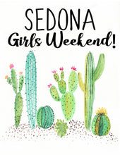 Load image into Gallery viewer, Cactus Personalized Tote Bag