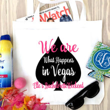 Load image into Gallery viewer, Vegas Bachelorette Personalized Tote Bag