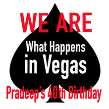 Load image into Gallery viewer, Vegas Mini Hangover Bag. Vegas Party Oh Shit Kits! EMPTY Vegas Hangover Kit. Vegas Bachelorette or Wedding Favor Bags,Vegas welcome Bag.