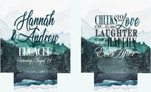 Load image into Gallery viewer, Mountain Party Can Huggers. Colorado Wedding Favors. Asheville Bachelorette Favors. Colorado Bachelorette Party Huggers! Mountain Wedding