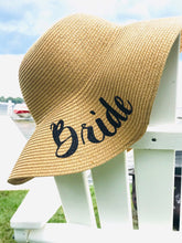 Load image into Gallery viewer, Bachelorette Boho Beach Hat