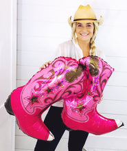 Load image into Gallery viewer, Pink Boots Balloon