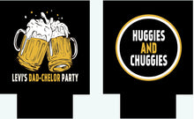 Load image into Gallery viewer, Beers and Cheers Party huggers. 21 30 40 50 Beer Birthday Favors! Bachelor Party Gifts. Cheers and Beers Party favors. Birthday Party favors