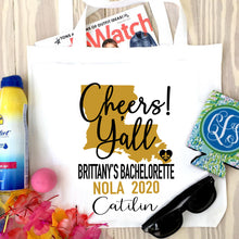 Load image into Gallery viewer, Nola Personalized Tote Bag