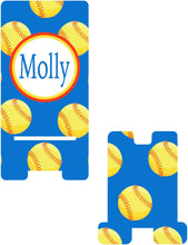 Load image into Gallery viewer, Softball Phone Stand