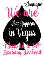 Load image into Gallery viewer, Vegas Bachelorette Personalized Tote Bag