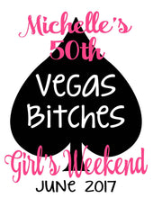 Load image into Gallery viewer, Vegas Bachelorette Personalized Tote Bag