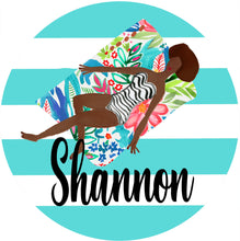 Load image into Gallery viewer, Beach Girl Mouse Pad