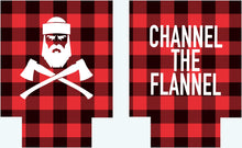 Load image into Gallery viewer, Buffalo Plaid Party Huggers. Personalized Lumberjack party Favors. Plaid Bachelorette or Birthday party Favors. Plaid Bachelor Party