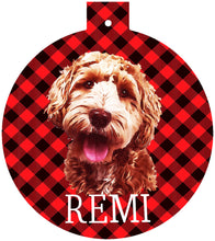 Load image into Gallery viewer, Goldendoodle Personalized Ornament