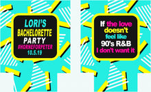 Load image into Gallery viewer, 90's Theme Party Huggers. 90's Birthday or Bachelorette Huggers. Retro 90s Birthday. Dirty 30 favors90's Prom Party favors!