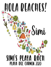 Load image into Gallery viewer, Mexico Vacation Tote bag. Mexican Party Favors! Mexico Bachelorette or Girls Weekend Tote Bag. Mexican Bachelorette Favor Bag.