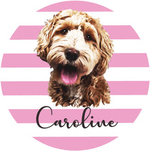 Load image into Gallery viewer, Golden Retriever Mouse Pad. Custom Personalized Golden Retriever gift. Golden Retriever theme gift!  Golden Retriever theme gift! Retriever!