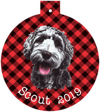 Load image into Gallery viewer, Goldendoodle Personalized Ornament