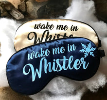 Load image into Gallery viewer, Whistler Glitter Sleep Mask