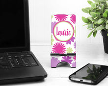 Load image into Gallery viewer, Floral Phone Stand